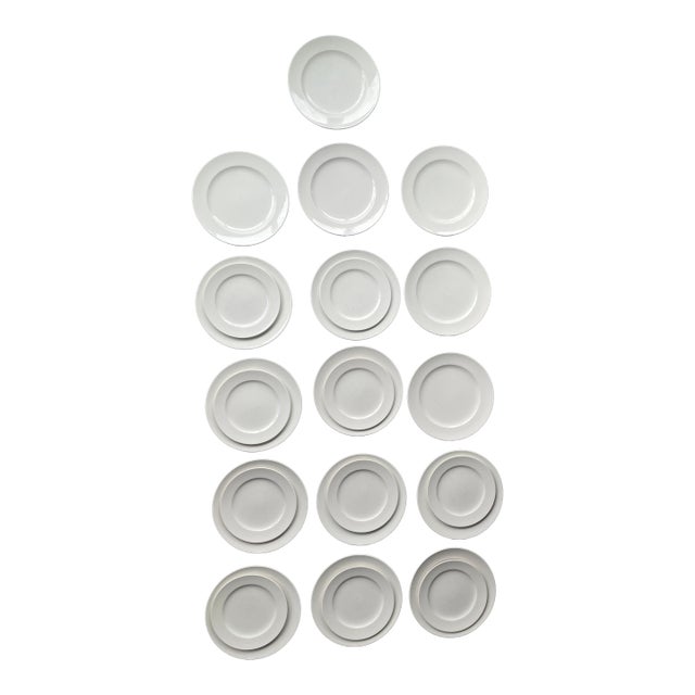 Villeroy & Boch Tipo White Set of Plates - 27 pcs For Sale