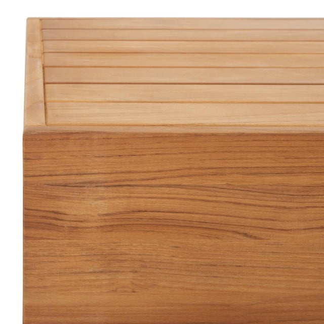 Spritely Home Kauai Brazilian Teak Coffee Table, Natural For Sale - Image 4 of 9