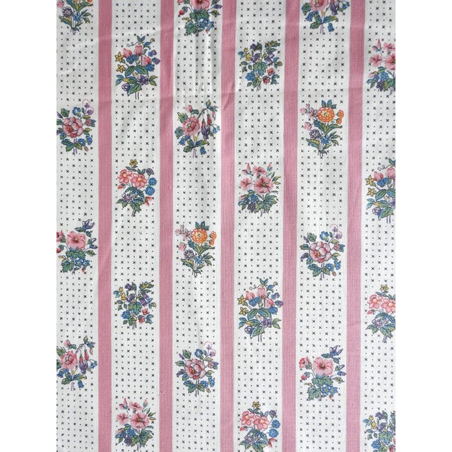 Rare Antique Morton Sundour Upholstery Fabric Chartsworth 5 Yards Floral 1920s For Sale In San Francisco - Image 6 of 17