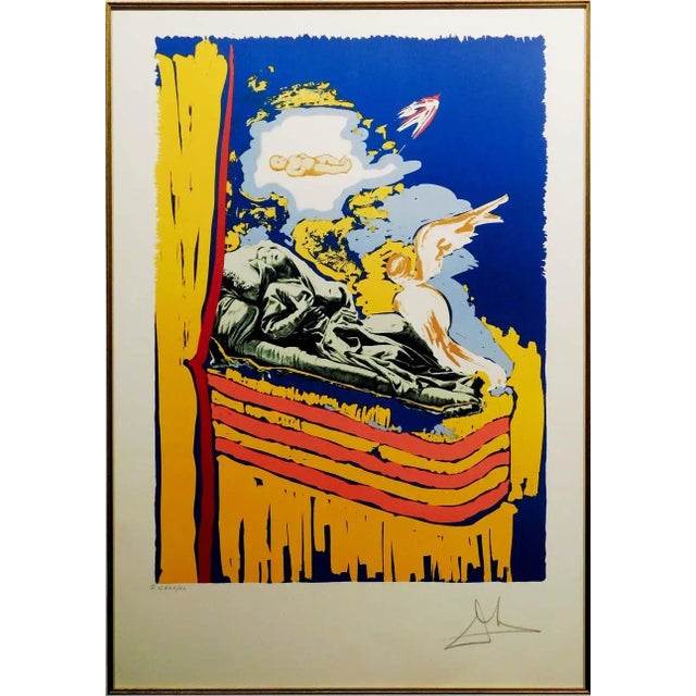 "The Immaculate Conception" by Salvador Dali Also Known As "Tarot Nine of Swords" Original Limited Edition Cooperative...