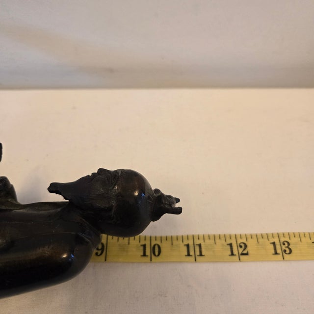 Antique Bronze Scholar on Horse Incense Burner 1800 Ad With Original Bill of Sale From Yamanaka & Co LTD Kyoto For Sale - Image 11 of 17