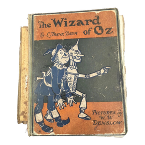 Vintage 1903 Edition of The Wizard of Oz Book by L. Frank Baum & W. W. Denslow
