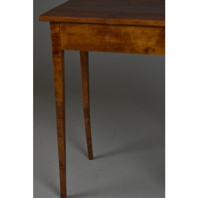 Walnut Side Table with Drawer For Sale - Image 13 of 18