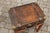 Wood English Leather Bound Box on Rectangular Mahogany Custom Stand, circa 1880 For Sale - Image 7 of 11