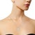 Haus of Brilliance 14KT White Gold Diamond Box Pendant Necklace (1 cttw, H-I Color, SI2-I1 Clarity) For Sale - Image 4 of 5