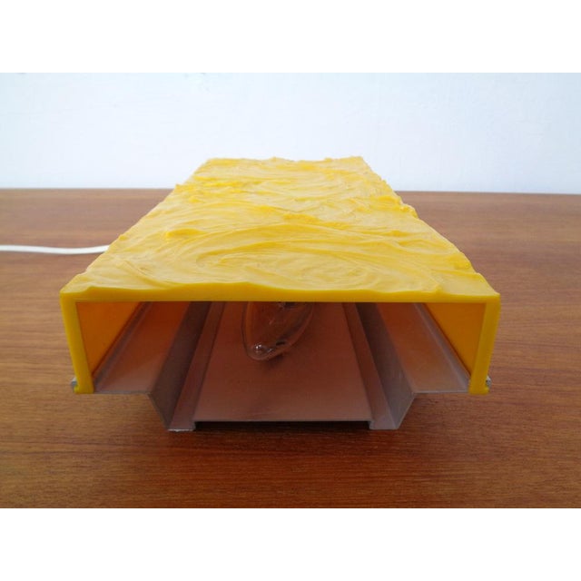 Pop Art Yellow Wall Lamp from Uwe Mersch, Germany, 1970s For Sale - Image 16 of 18