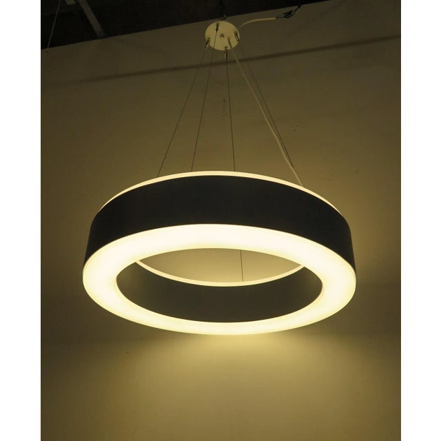 Halo Pendant Light For Sale In New York - Image 6 of 13