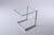 Mid-Century Modern Vintage Cantilever Side Table in Chrome and Glass from Gebra, 1980s For Sale - Image 3 of 15
