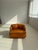 1970s Vintage Italian Cognac Leather Confidential Lounge Chair by Alberto Rosselli for Saporiti, 1970s For Sale - Image 5 of 18