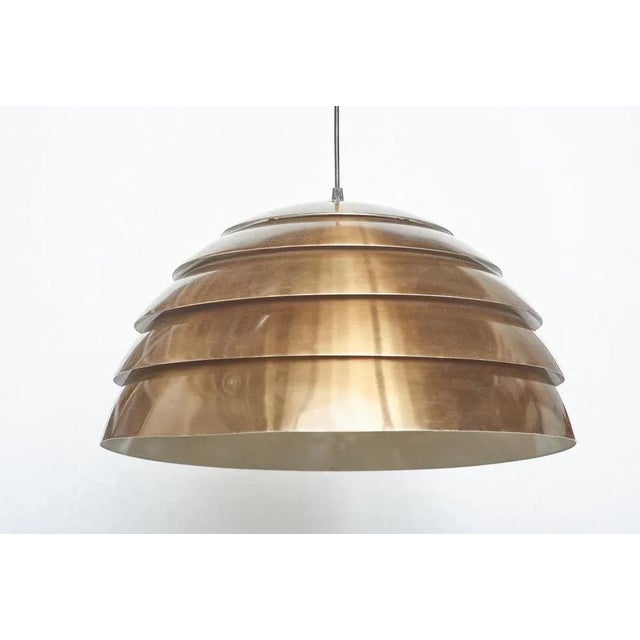 1960s beehive pendant lamp by Hans-Agne Jakobsson for Hans-Agne Jakobsson AB in Markeryd, Sweden (325/400 edition). This...