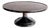 1950s Silver Plate Cake Stand With Faux Wood Formica Surface For Sale