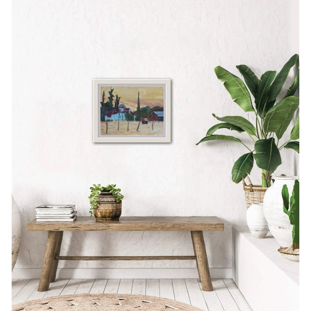 Goldenrod Golden Hills Plein Air Landscape Painting For Sale - Image 8 of 8