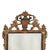 Early 20th Century Antique Mirror With Gilt Carved Urn Crest and Garland Detail For Sale - Image 5 of 5