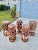 Set of Five Vintage Carved Tiki Bar Stools With Footrests. These are truly a unique set for the tiki bar of your dreams!...