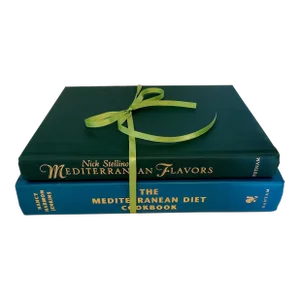 Mediteranean Flavors Books, Vintage Pair