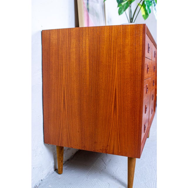 Vintage Danish Chest of Drawers in Teak by Erik Brouer, 1960s For Sale - Image 12 of 15