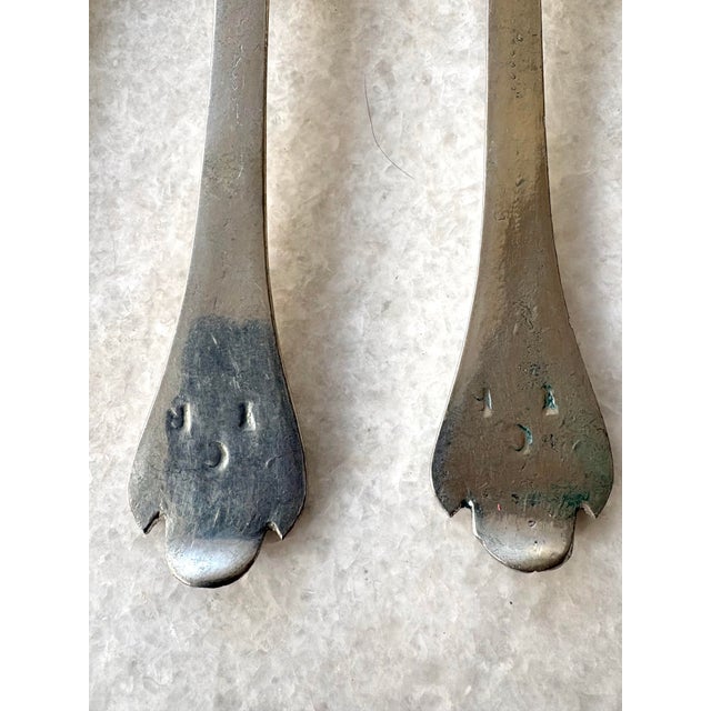 17th Century English Provincial Silver Spoons For Sale - Image 4 of 9