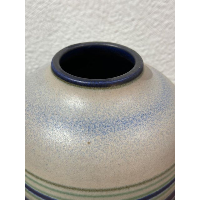 Mid-Century Ceramic Vase from Serra For Sale - Image 6 of 8
