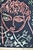 1950 Guillain Siroux “Visage Rose” French Modernist Mixed Media Portrait For Sale - Image 10 of 11