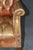 Brown Pair Antique Georgian Leather Chesterfield Style Tufted Wingback Chairs For Sale - Image 8 of 8