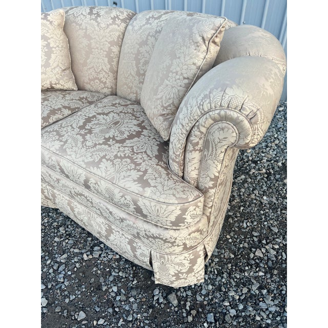 Traditional Kindel Furniture Curved Lovesest Chairish