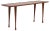Scandinavian Modern Slender Danish Table in Teak, 1960s For Sale