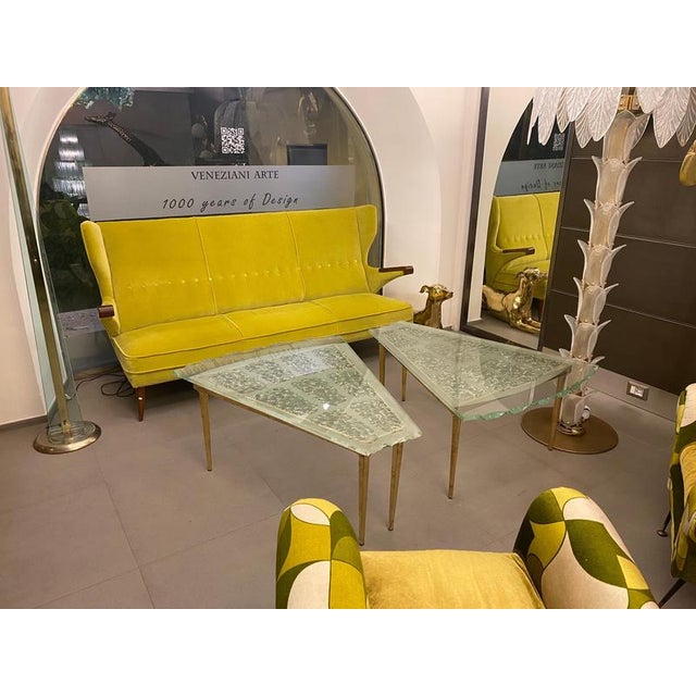 Mid-Century Coffee Table attributed to Max Ingrand, 1950 For Sale - Image 11 of 12