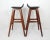 1960s Erik Buch Teak and Rosewood Barstools - a Pair For Sale - Image 9 of 12