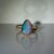 2.5ct Boulder Opal Ring With Natural Diamond Accents: Solid 14k Gold, Size 6.75 For Sale - Image 4 of 10