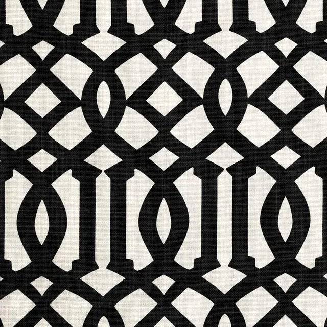 An iconic Schumacher design, Imperial Trellis epitomizes Hollywood Regency glamour. Also available as a wallcovering,...