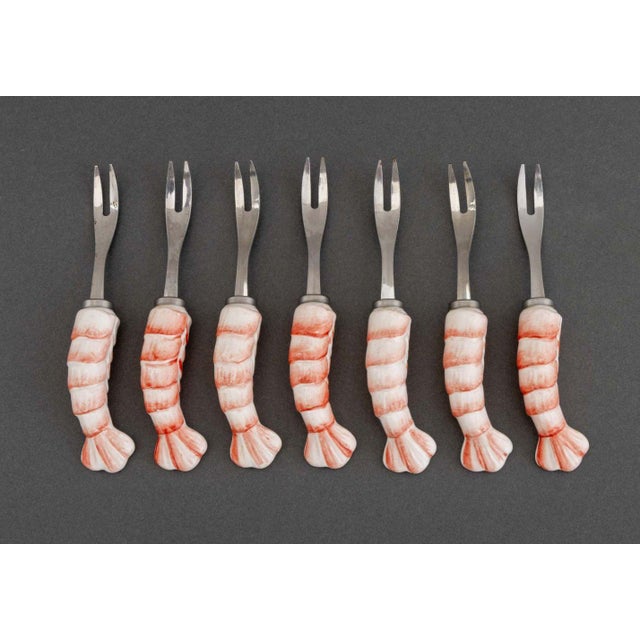 Harlequin Shellfish Service, 20 Pcs. For Sale - Image 12 of 18