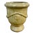 French Provincial Glazed Earthenware Pedestal Planter For Sale