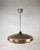 Gold Space Age UFO Pendant Lamp, 1950s For Sale - Image 8 of 10