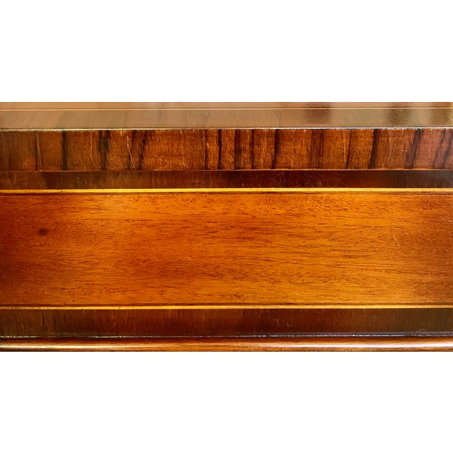 Maitland - Smith Early 21st Century Mahogany and Rosewood Center Table by Maitland Smith For Sale - Image 4 of 7