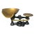 1900s Antique Balance Scale With Brass Scoop Farmhouse Kitchen Cast Iron Chatillon & Sons For Sale