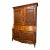1970s Henredon French Provincial Lighted Secretary Bookcase For Sale