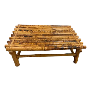 Tortoise Rattan Bamboo Plant Stand/Table Riser