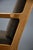 Mid-Century Modern GE-265 Lounge Chair in Oak and Kvadrat Wool by Hans J. Wegner for Getama, Denmark, 1992 For Sale - Image 3 of 14