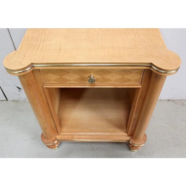 Petit Salon Furniture in Sycamore by Jules Leleu for Maison Leleu, 1950 For Sale - Image 15 of 18