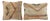 Anatolian Kilim Lumbar Pillow Cover 16'' X 16'' & 14'' X 20'' - Set of Two For Sale