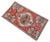 1970s 1970s Vintage Hand-Knotted Small Turkish Rug Yastik Entry Laundry Decor Doormat 2x3 Ft Approx For Sale - Image 5 of 8