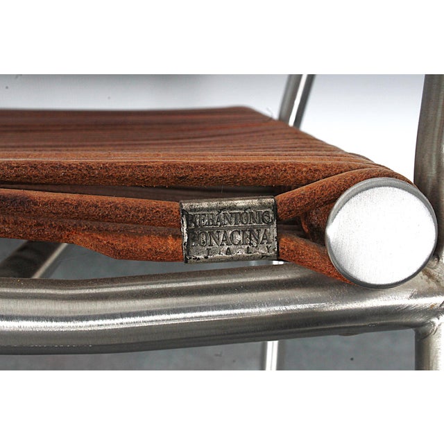 Miss B Chairs by Tito Agnoli for Pierantonio Bonacina, 1980s, Set of 2 For Sale - Image 16 of 17