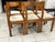 Vintage Orme Chairs attributed to Maison Regain, France, 1980, Set of 6 For Sale - Image 4 of 18