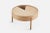 Oiled Oak Arc Coffee Table 66 by Ditte Vad and Julie Bertrup For Sale - Image 4 of 11