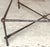 Metal Modern Hand-Hammered Iron Coffee Table, Giovanni Banci for Hermès For Sale - Image 7 of 14