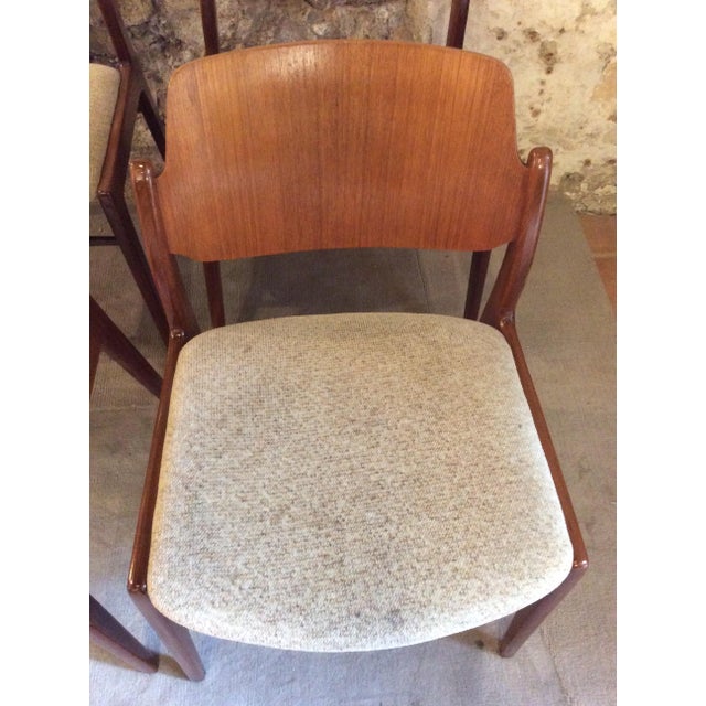 1950s Dining Chairs by Hartmut Lohmeyer for Wilkhahn, 1950s, Set of 6 For Sale - Image 5 of 11