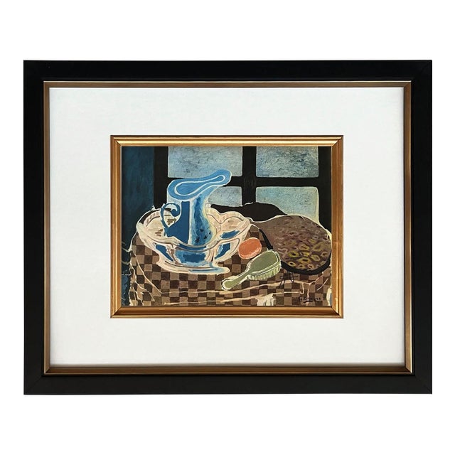 Braque 1946 La Cuvette Bleue 3 Framed For Sale