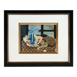 Braque 1946 La Cuvette Bleue 3 Framed