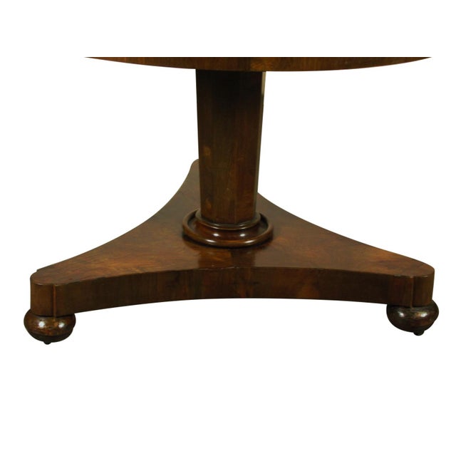 Brown 19th-C. English Rosewood Center Table For Sale - Image 8 of 11
