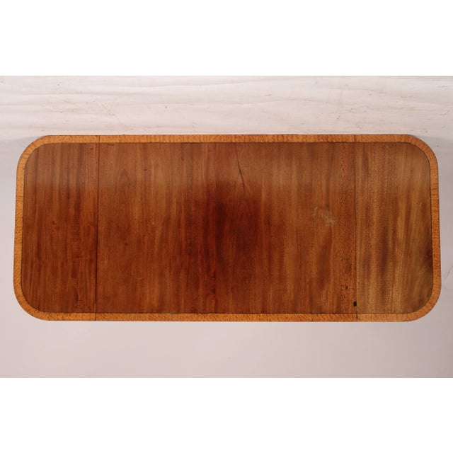 English Regency Mahogany Sofa Table For Sale - Image 9 of 12